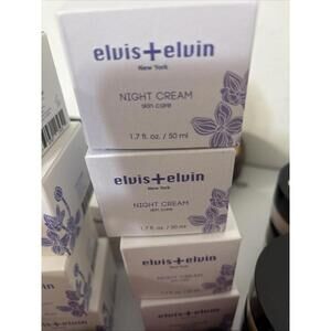Elvis+Elvin New York revitalizing Night Cream 1.7 Fl.oz./50ml. Brighten Skin.